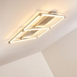 Hofstein Beken Deckenleuchte LED Nickel-Matt, 1-flammig -LED Leuchten Verkäufe 2022 beken deckenleuchte h3269350 do2 6