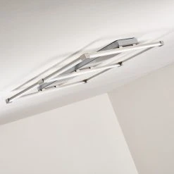Hofstein Beken Deckenleuchte LED Nickel-Matt, 1-flammig -LED Leuchten Verkäufe 2022 beken deckenleuchte h3269350 do2 8