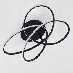 Hofstein Belgorod Deckenleuchte LED Schwarz, 1-flammig -LED Leuchten Verkäufe 2022 belgorod deckenleuchte h3314494 16