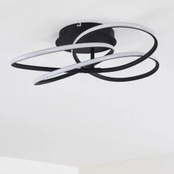 Hofstein Belgorod Deckenleuchte LED Schwarz, 1-flammig -LED Leuchten Verkäufe 2022 belgorod deckenleuchte h3314494 8