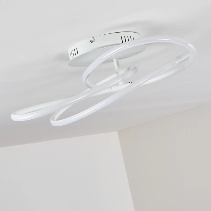 Hofstein Belgorod Deckenleuchte LED Weiß, 1-flammig 13 Hofstein Belgorod Deckenleuchte LED Weiß, 1-flammig – Bild 13