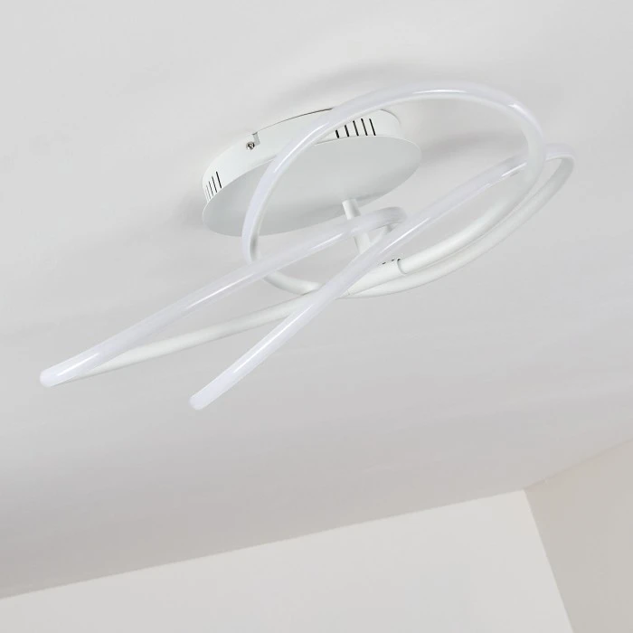 Hofstein Belgorod Deckenleuchte LED Weiß, 1-flammig 16 Hofstein Belgorod Deckenleuchte LED Weiß, 1-flammig – Bild 16