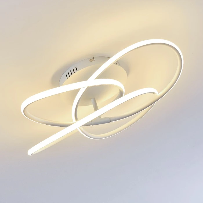 Hofstein Belgorod Deckenleuchte LED Weiß, 1-flammig 19 Hofstein Belgorod Deckenleuchte LED Weiß, 1-flammig – Bild 19