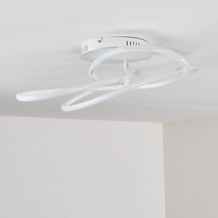 Hofstein Belgorod Deckenleuchte LED Weiß, 1-flammig 5 Hofstein Belgorod Deckenleuchte LED Weiß, 1-flammig – Bild 5