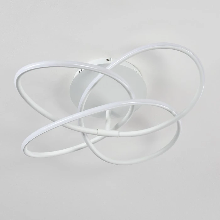 Hofstein Belgorod Deckenleuchte LED Weiß, 1-flammig 6 Hofstein Belgorod Deckenleuchte LED Weiß, 1-flammig – Bild 6