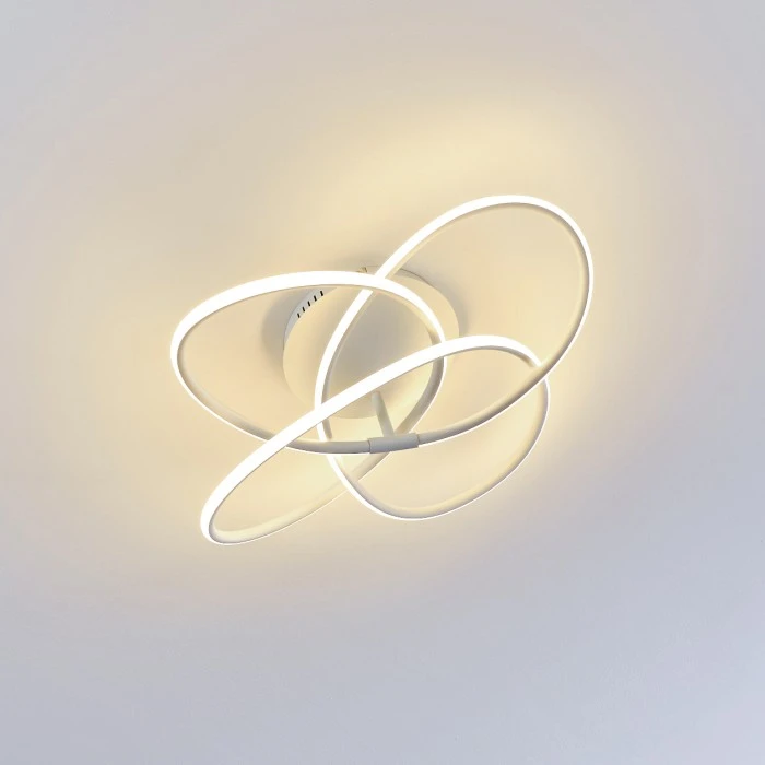 Hofstein Belgorod Deckenleuchte LED Weiß, 1-flammig 7 Hofstein Belgorod Deckenleuchte LED Weiß, 1-flammig – Bild 7