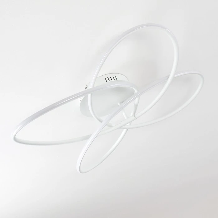 Hofstein Belgorod Deckenleuchte LED Weiß, 1-flammig, Fernbedienung 6 Hofstein Belgorod Deckenleuchte LED Weiß, 1-flammig, Fernbedienung – Bild 6