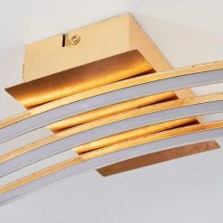Hofstein Berisal Deckenleuchte LED Gold, 3-flammig -LED Leuchten Verkäufe 2022 berisal deckenleuchte h3550557 5