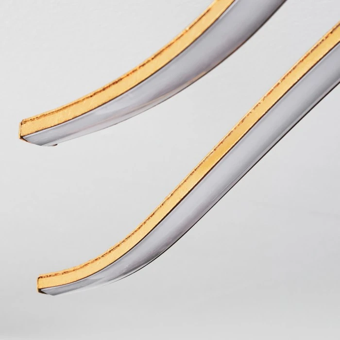 Hofstein Berisal Deckenleuchte LED Gold, 4-flammig 3 Hofstein Berisal Deckenleuchte LED Gold, 4-flammig – Bild 3