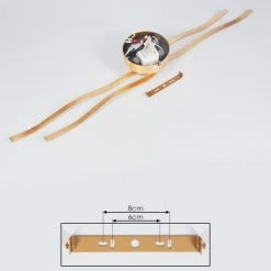 Hofstein Berisal Deckenleuchte LED Gold, 4-flammig 14 Hofstein Berisal Deckenleuchte LED Gold, 4-flammig -LED Leuchten Verkäufe 2022 berisal deckenleuchte h3550571 4