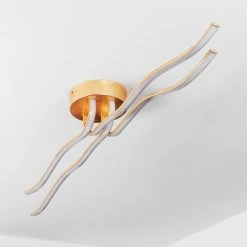 Hofstein Berisal Deckenleuchte LED Gold, 4-flammig 17 Hofstein Berisal Deckenleuchte LED Gold, 4-flammig -LED Leuchten Verkäufe 2022 berisal deckenleuchte h3550571 7