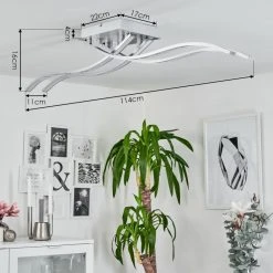 Hofstein Bernese Deckenleuchte LED Aluminium, 4-flammig -LED Leuchten Verkäufe 2022 bernese deckenleuchte h3459317 3