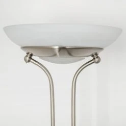 Hofstein Biot Deckenfluter LED Nickel-Matt, 2-flammig -LED Leuchten Verkäufe 2022 biot deckenfluter h165417 15