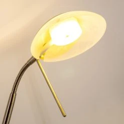 Hofstein Biot Deckenfluter LED Nickel-Matt, 2-flammig -LED Leuchten Verkäufe 2022 biot deckenfluter h165417 9