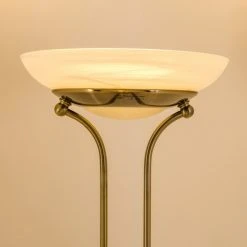 Hofstein Biot Deckenfluter LED Altmessing, 2-flammig -LED Leuchten Verkäufe 2022 biot deckenfluter h165424 11