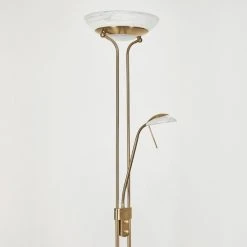 Hofstein Biot Deckenfluter LED Messing, 2-flammig -LED Leuchten Verkäufe 2022 biot deckenfluter h3542491 7