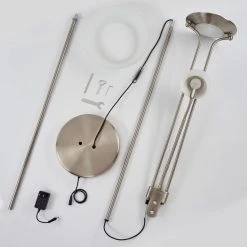 Hofstein Biot Deckenfluter LED Nickel-Matt, 2-flammig 16 Hofstein Biot Deckenfluter LED Nickel-Matt, 2-flammig -LED Leuchten Verkäufe 2022 biot deckenfluter h3551691 4