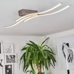 Hofstein Birches Deckenleuchte LED Nickel-Matt, 3-flammig 22 Hofstein Birches Deckenleuchte LED Nickel-Matt, 3-flammig -LED Leuchten Verkäufe 2022 birches deckenleuchte h3011492 do4 10