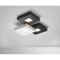 Bopp Leuchten Bopp CUBUS Deckenleuchte LED Schwarz, Weiß, 3-flammig