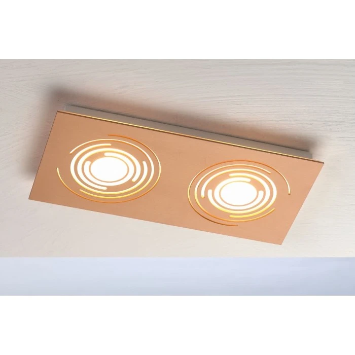 Bopp Leuchten Bopp GALAXY COMFORT Deckenleuchte LED Gold, 2-flammig 1 Bopp Leuchten Bopp GALAXY COMFORT Deckenleuchte LED Gold, 2-flammig