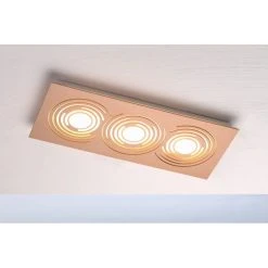 Bopp Leuchten Bopp GALAXY COMFORT Deckenleuchte LED Gold, 3-flammig