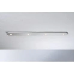 Bopp Leuchten CLOSE Deckenleuchte LED Silber, Aluminium, 4-flammig