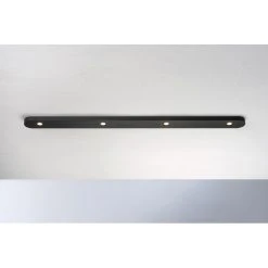 Bopp Leuchten CLOSE Deckenleuchte LED Schwarz, 4-flammig