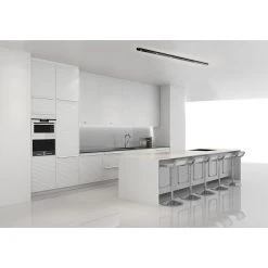 Bopp Leuchten CLOSE Deckenleuchte LED Schwarz, 6-flammig