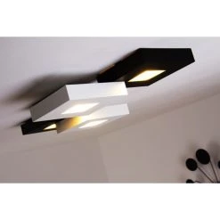 Bopp Leuchten CUBUS Deckenleuchte LED Schwarz, Weiß, 5-flammig -LED Leuchten Verkäufe 2022 bopp leuchten cubus deckenleuchte 38680509 5