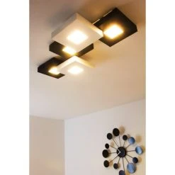Bopp Leuchten CUBUS Deckenleuchte LED Schwarz, Weiß, 5-flammig -LED Leuchten Verkäufe 2022 bopp leuchten cubus deckenleuchte 38680509 6