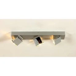 Bopp Leuchten Elle LED Spotbalken Chrom, Aluminium, 3-flammig