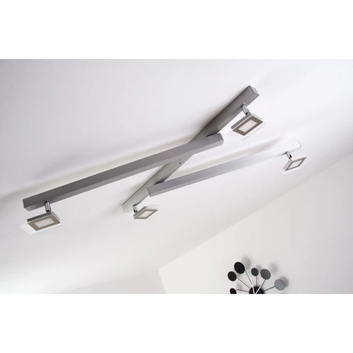 Bopp Leuchten LINE Deckenleuchte LED Aluminium, 4-flammig 8 Bopp Leuchten LINE Deckenleuchte LED Aluminium, 4-flammig – Bild 8