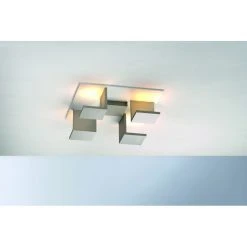Bopp Leuchten REFLECTIONS Deckenleuchte LED Braun, Weiß, 4-flammig
