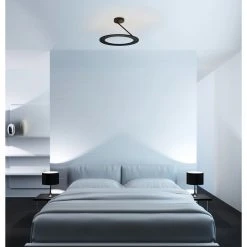 Bopp Leuchten STELLA Deckenleuchte LED Schwarz, 5-flammig