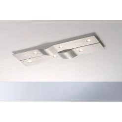 Bopp Leuchten WAVE Deckenleuchte LED Weiß, 6-flammig