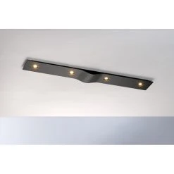 Bopp Leuchten WAVE Deckenleuchte LED Schwarz, 4-flammig
