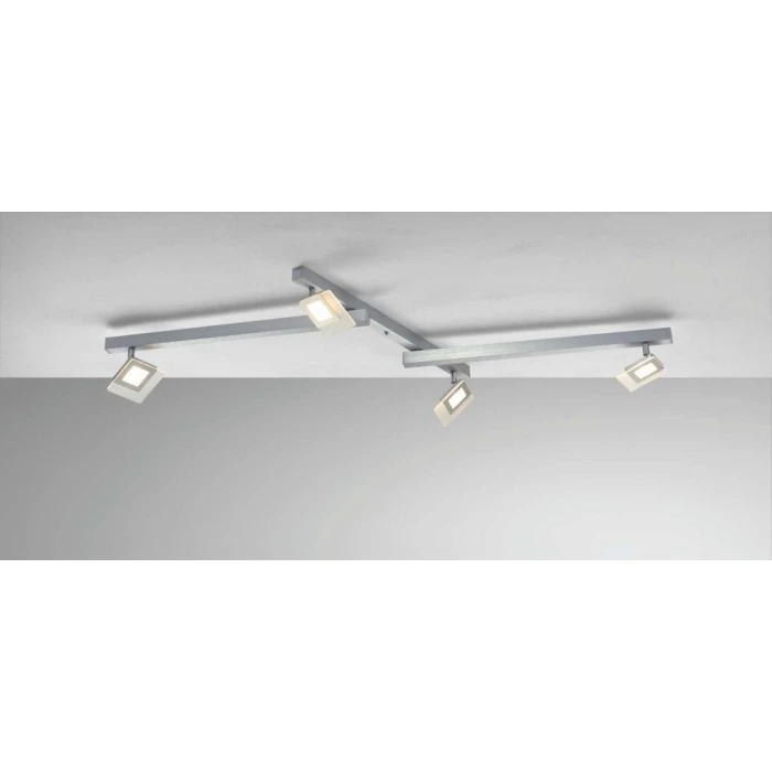 Bopp Leuchten Bopp LINE Deckenleuchte LED Aluminium, 4-flammig 1 Bopp Leuchten Bopp LINE Deckenleuchte LED Aluminium, 4-flammig