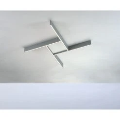 Bopp Leuchten Bopp NANO PLUS BASIC Deckenleuchte LED Aluminium, Weiß, 1-flammig