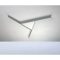 Bopp Leuchten Bopp NANO PLUS BASIC Deckenleuchte LED Aluminium, 1-flammig