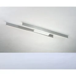 Bopp Leuchten Bopp NANO PLUS COMFORT Deckenleuchte LED Aluminium, Weiß, 1-flammig