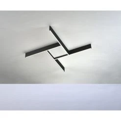 Bopp Leuchten Bopp NANO PLUS COMFORT Deckenleuchte LED Schwarz, Weiß, 1-flammig