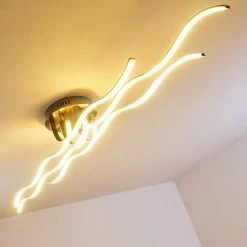 Hofstein Bovino Deckenleuchte LED Nickel-Matt, 1-flammig -LED Leuchten Verkäufe 2022 bovino deckenleuchte h167992 3