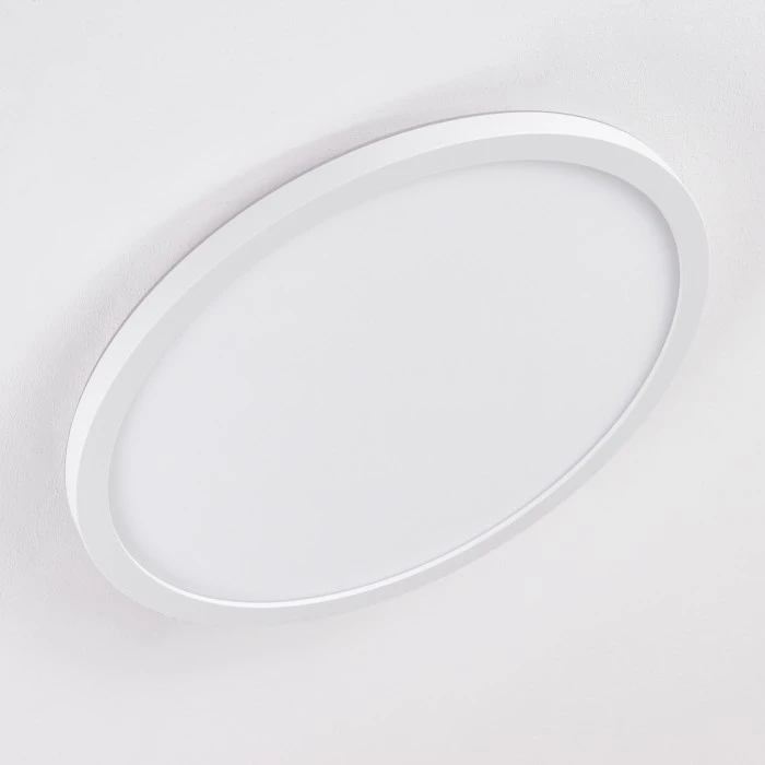 Hofstein Boyero Deckenpanel LED Weiß, 1-flammig 8 Hofstein Boyero Deckenpanel LED Weiß, 1-flammig – Bild 8