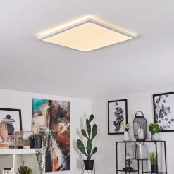 Hofstein Boyero Deckenpanel LED Weiß, 1-flammig -LED Leuchten Verkäufe 2022 boyero deckenpanel h3581964 8