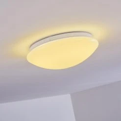 Hofstein Brighton Deckenleuchte LED Weiß, 1-flammig, Fernbedienung, Farbwechsler -LED Leuchten Verkäufe 2022 brighton deckenleuchte h3010327 do4 21