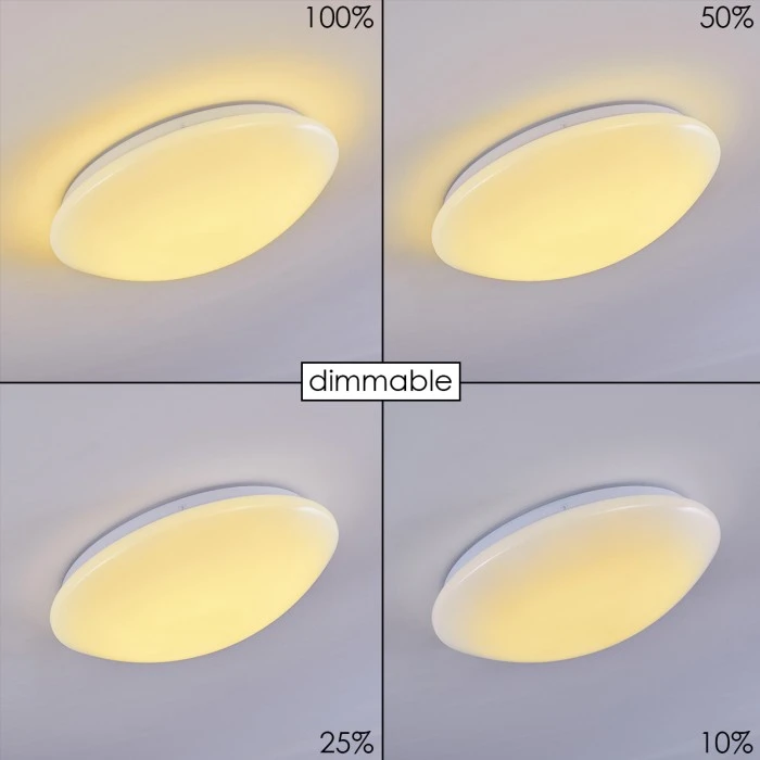 Hofstein Brighton Deckenleuchte LED Weiß, 1-flammig, Fernbedienung, Farbwechsler 11 Hofstein Brighton Deckenleuchte LED Weiß, 1-flammig, Fernbedienung, Farbwechsler – Bild 11