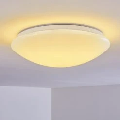 Hofstein Brighton Deckenleuchte LED Weiß, 1-flammig, Fernbedienung, Farbwechsler 26 Hofstein Brighton Deckenleuchte LED Weiß, 1-flammig, Fernbedienung, Farbwechsler -LED Leuchten Verkäufe 2022 brighton deckenleuchte h3010341 do4 2