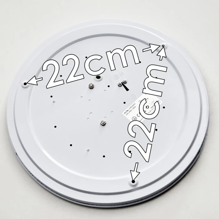 Hofstein Brighton Deckenleuchte LED Weiß, 1-flammig, Fernbedienung, Farbwechsler 24 Hofstein Brighton Deckenleuchte LED Weiß, 1-flammig, Fernbedienung, Farbwechsler – Bild 24