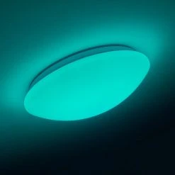 Hofstein Brighton Deckenleuchte LED Weiß, 1-flammig, Fernbedienung, Farbwechsler 29 Hofstein Brighton Deckenleuchte LED Weiß, 1-flammig, Fernbedienung, Farbwechsler -LED Leuchten Verkäufe 2022 brighton deckenleuchte h3010341 do4 5