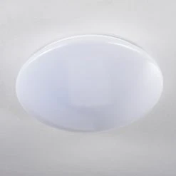 Hofstein Brighton Deckenleuchte LED Wei&szlig;, 1-flammig, Fernbedienung, Farbwechsler -LED Leuchten Verkäufe 2022 brighton deckenleuchte h3010365 do4 16